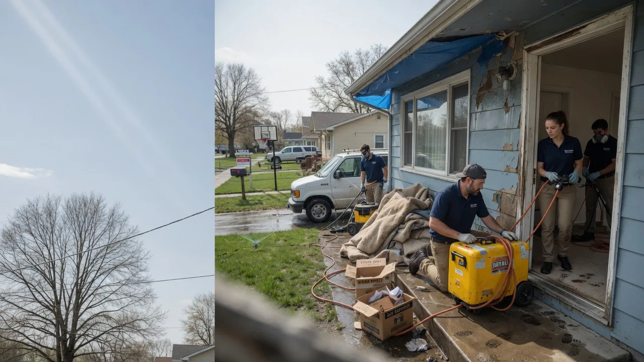 Basement Flood Cleanup in Big Prairie, OH near me